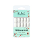 Glossy Solid Color Nails Oval(SPN501-SPN526) - Shills Professional