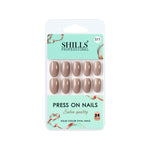 Glossy Solid Color Nails Oval(SPN501-SPN526) - Shills Professional