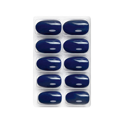 Glossy Solid Color Nails Oval(SPN501-SPN526) - Shills Professional