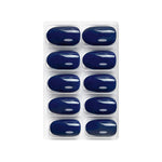 Glossy Solid Color Nails Oval(SPN501-SPN526) - Shills Professional