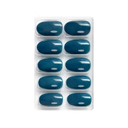 Glossy Solid Color Nails Oval(SPN501-SPN526) - Shills Professional
