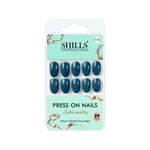 Glossy Solid Color Nails Oval(SPN501-SPN526) - Shills Professional