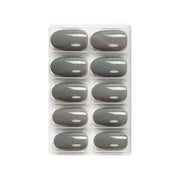 Glossy Solid Color Nails Oval(SPN501-SPN526) - Shills Professional