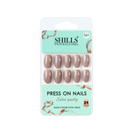 Glossy Solid Color Nails Oval(SPN501-SPN526) - Shills Professional