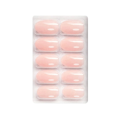 Glossy Solid Color Nails Oval(SPN501-SPN526) - Shills Professional