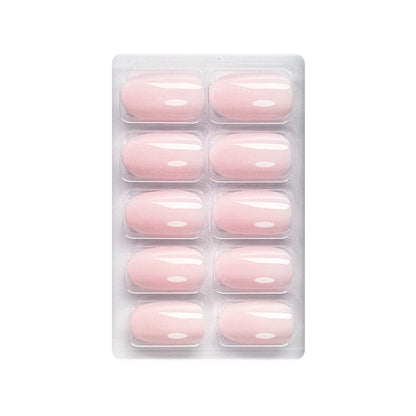 Glossy Solid Color Nails Oval(SPN527-SPN552) - Shills Professional