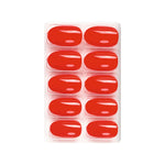 Glossy Solid Color Nails Oval(SPN527-SPN552) - Shills Professional