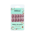 Glossy Solid Color Nails Oval(SPN527-SPN552) - Shills Professional