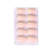 Glossy Solid Color Nails Oval(SPN527-SPN552) - Shills Professional