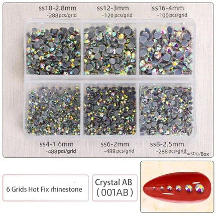 Rainbow Rhinestones - Shills Professional