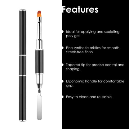Poly Gel Brush - Shills Professional