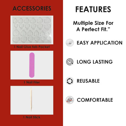 Cat Eye Effect Nails Oval(SPN747-SPN752) - Shills Professional