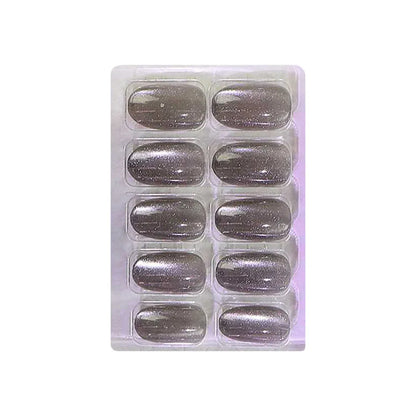 Cat Eye Effect Nails Oval(SPN747-SPN752) - Shills Professional