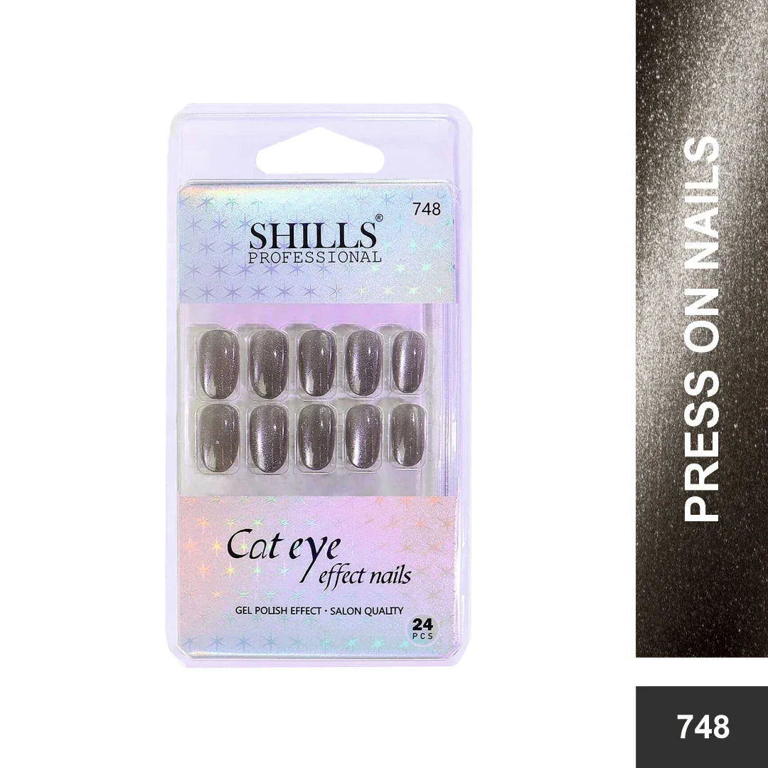 Cat Eye Effect Nails Oval(SPN747-SPN752) - Shills Professional