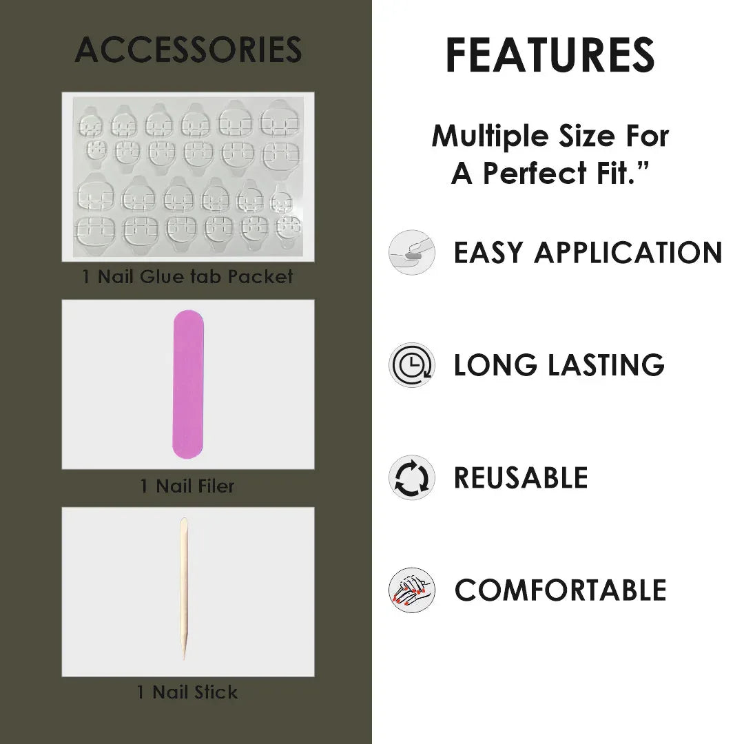 Cat Eye Effect Nails Oval(SPN747-SPN752) - Shills Professional