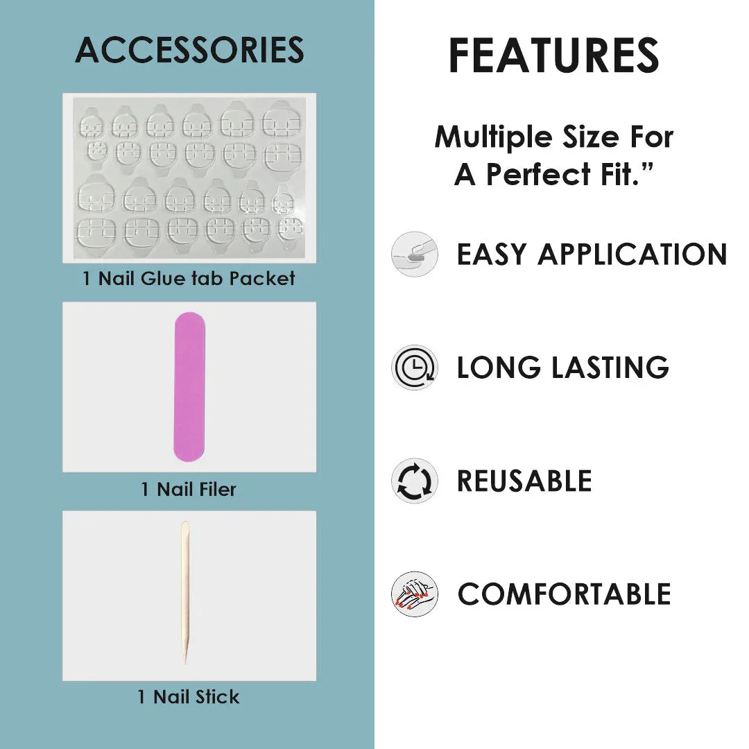 Cat Eye Effect Nails Oval(SPN747-SPN752) - Shills Professional