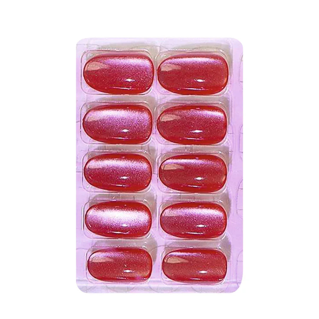 Cat Eye Effect Nails Oval(SPN747-SPN752) - Shills Professional