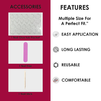 Cat Eye Effect Nails Oval(SPN747-SPN752) - Shills Professional