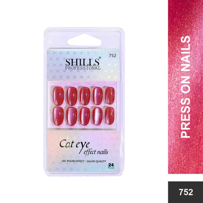 Cat Eye Effect Nails Oval(SPN747-SPN752) - Shills Professional