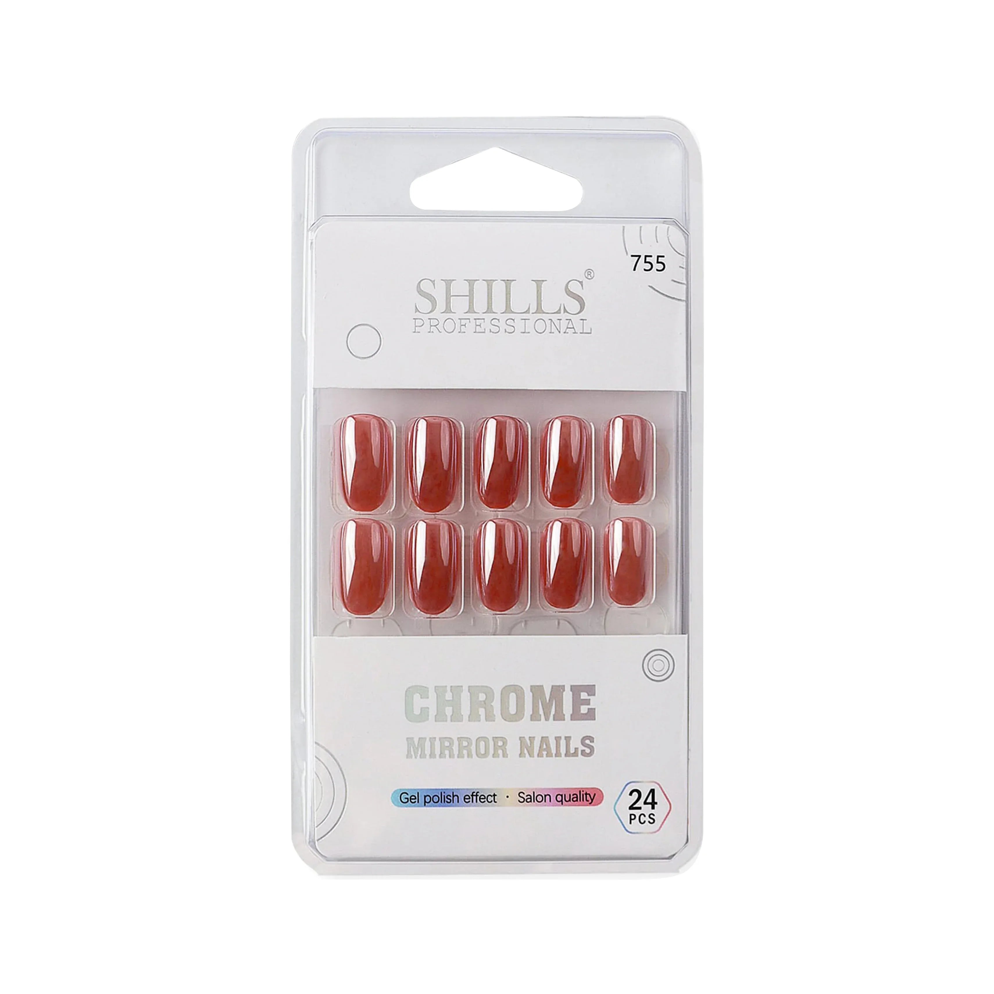 Chrome Mirror Nail Oval(SPN755-SPN76) - Shills Professional