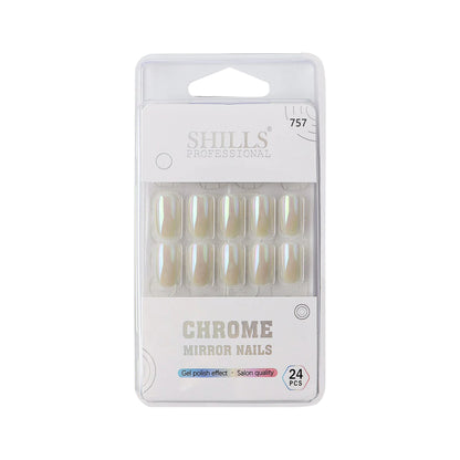 Chrome Mirror Nail Oval(SPN755-SPN76) - Shills Professional