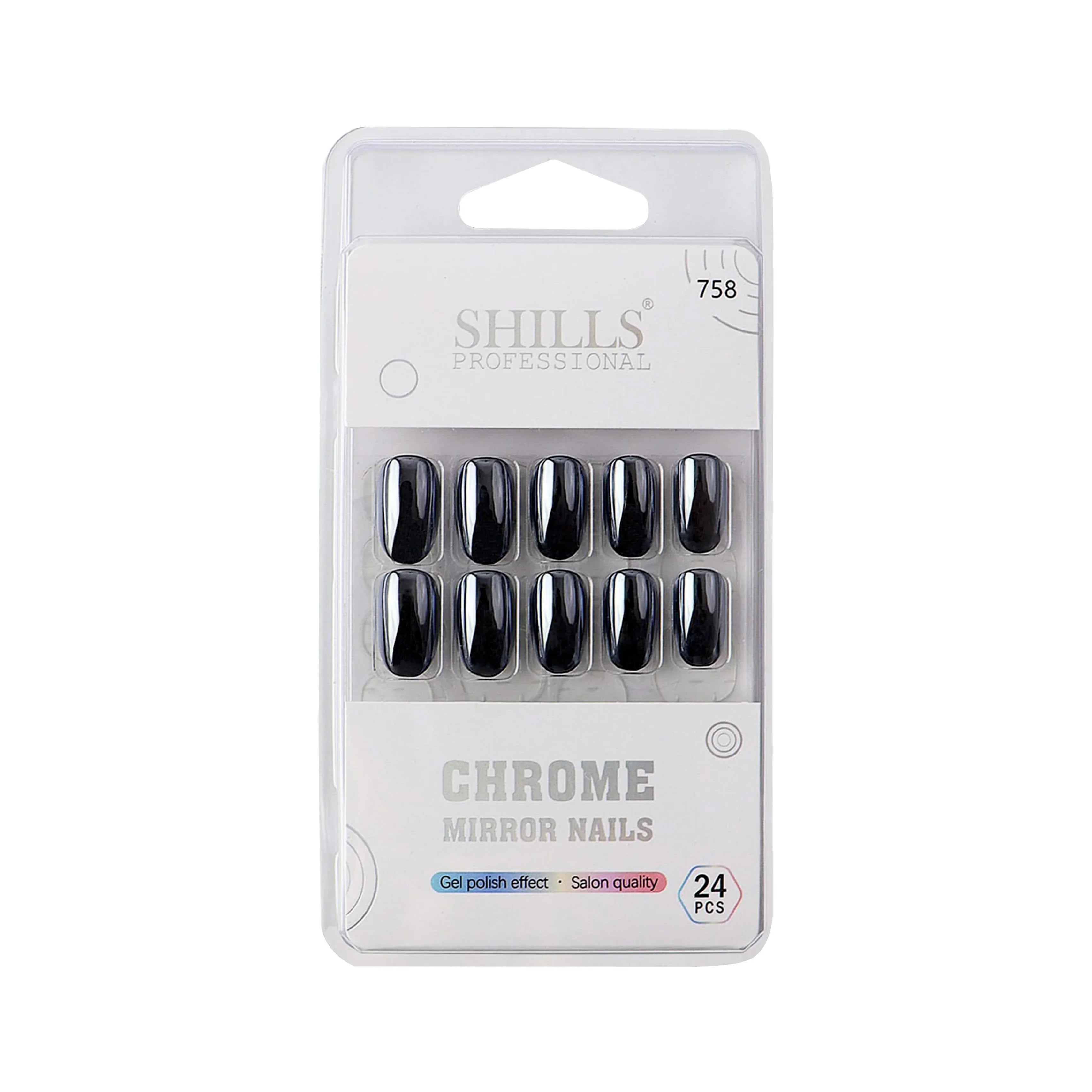 Chrome Mirror Nail Oval(SPN755-SPN76) - Shills Professional