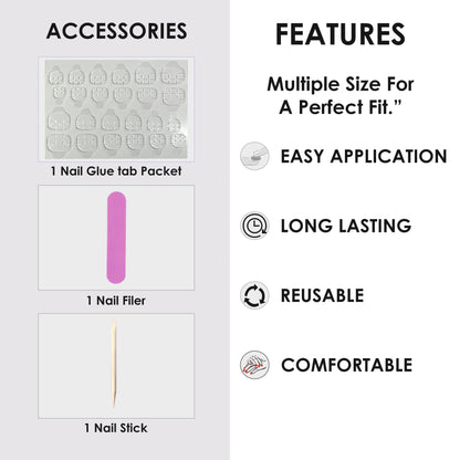 Chrome Mirror Nail Oval(SPN755-SPN76) - Shills Professional