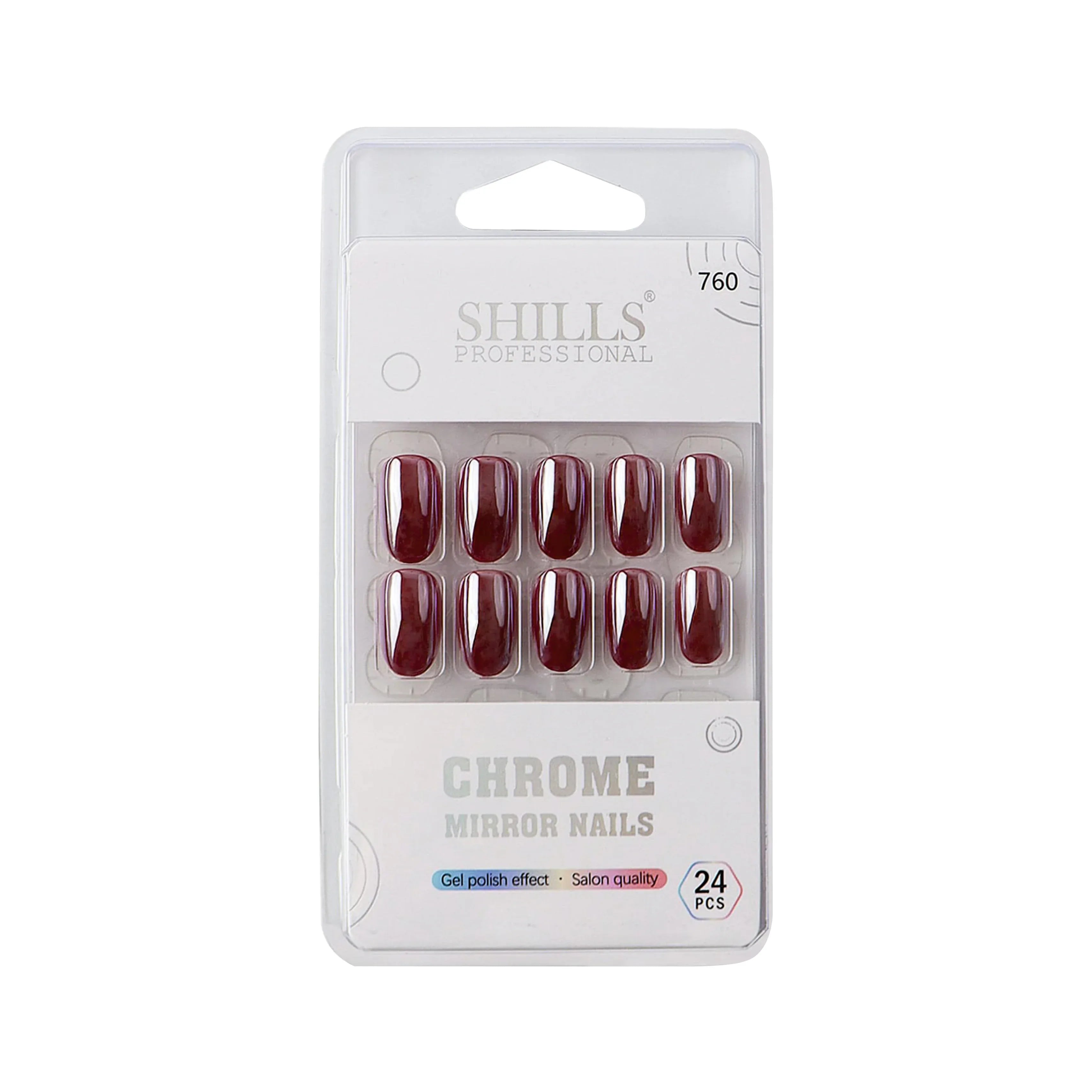 Chrome Mirror Nail Oval(SPN755-SPN76) - Shills Professional