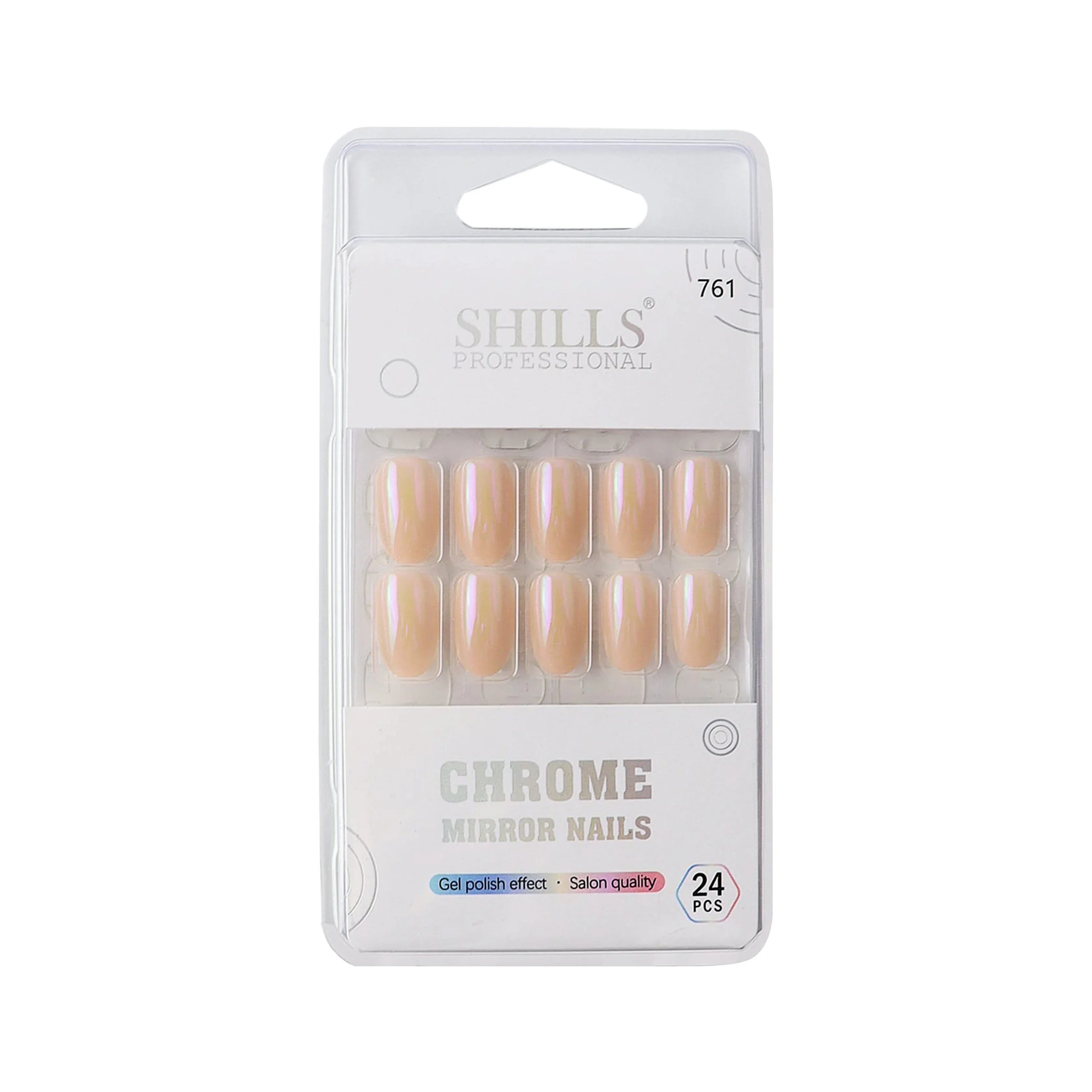 Chrome Mirror Nail Oval(SPN755-SPN76) - Shills Professional