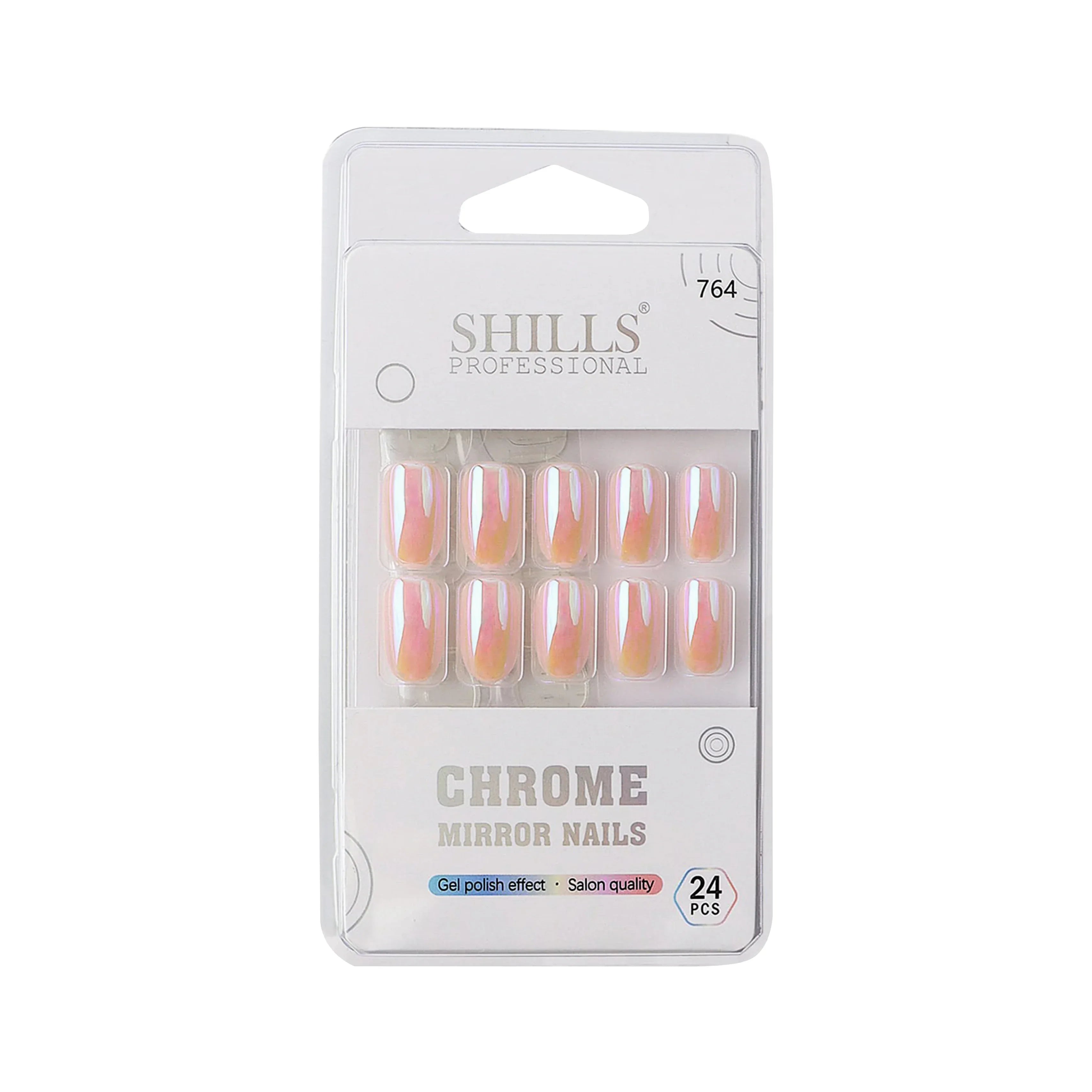 Chrome Mirror Nail Oval(SPN755-SPN76) - Shills Professional