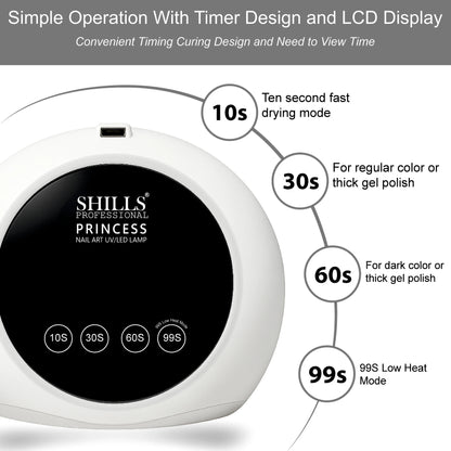 Princess Nail Uv/Led Lamp - Shills Professional