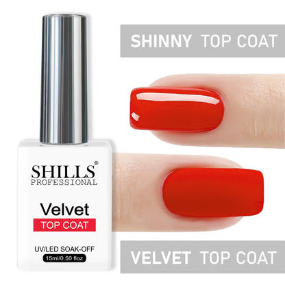 Velvet Top Coat - Shills Professional