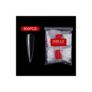PKT 500pcs StilettoTips Clear