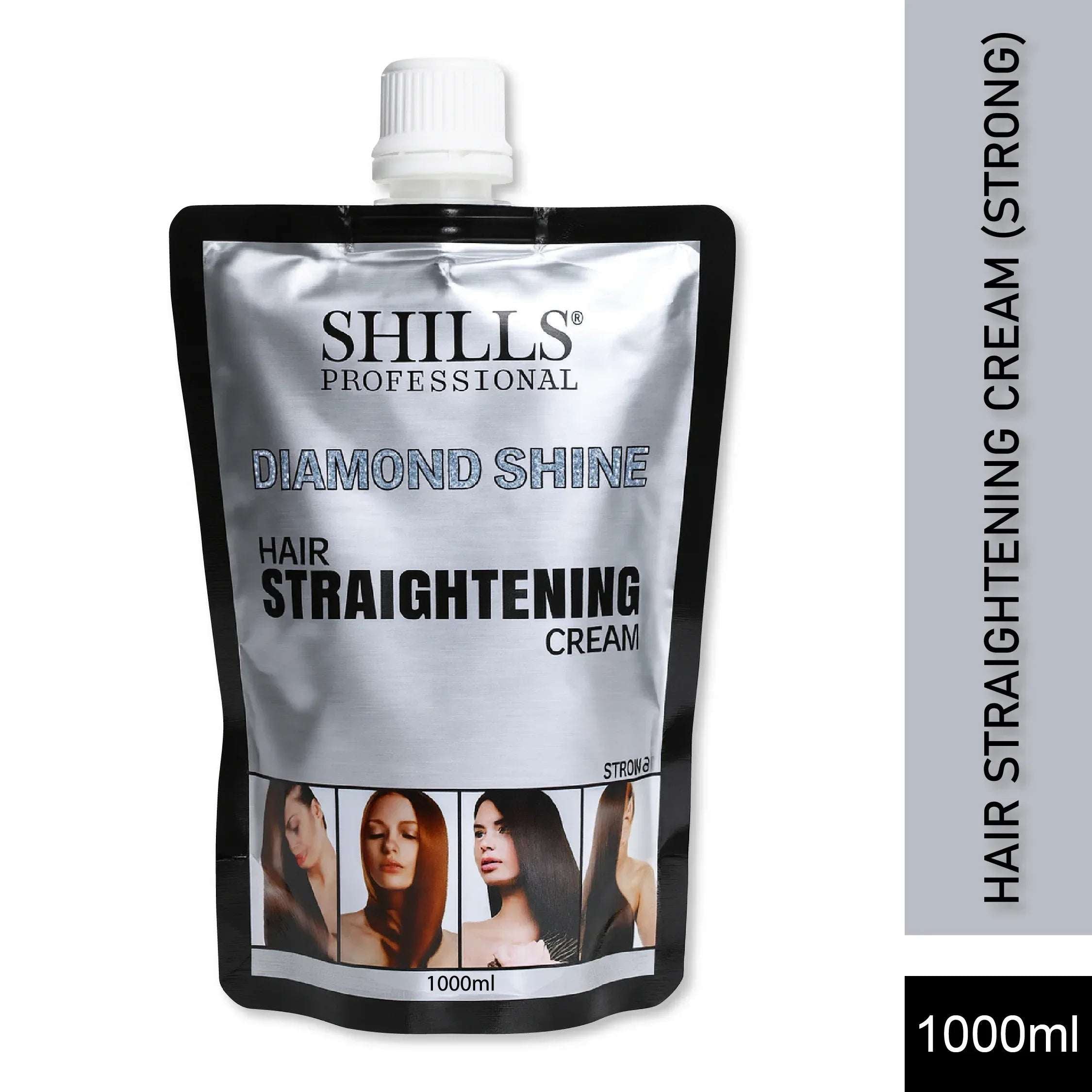 Diamond Shine Hair Straightening Cream (Strong) - Shills Professional