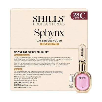 Sphynx Cat Eye Gel Polish Set C