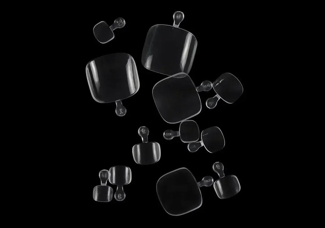 Toe nail Tips- Clear - Shills Professional