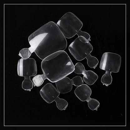 PKT 500pcs Toenails Tips Clear - Shills Professional