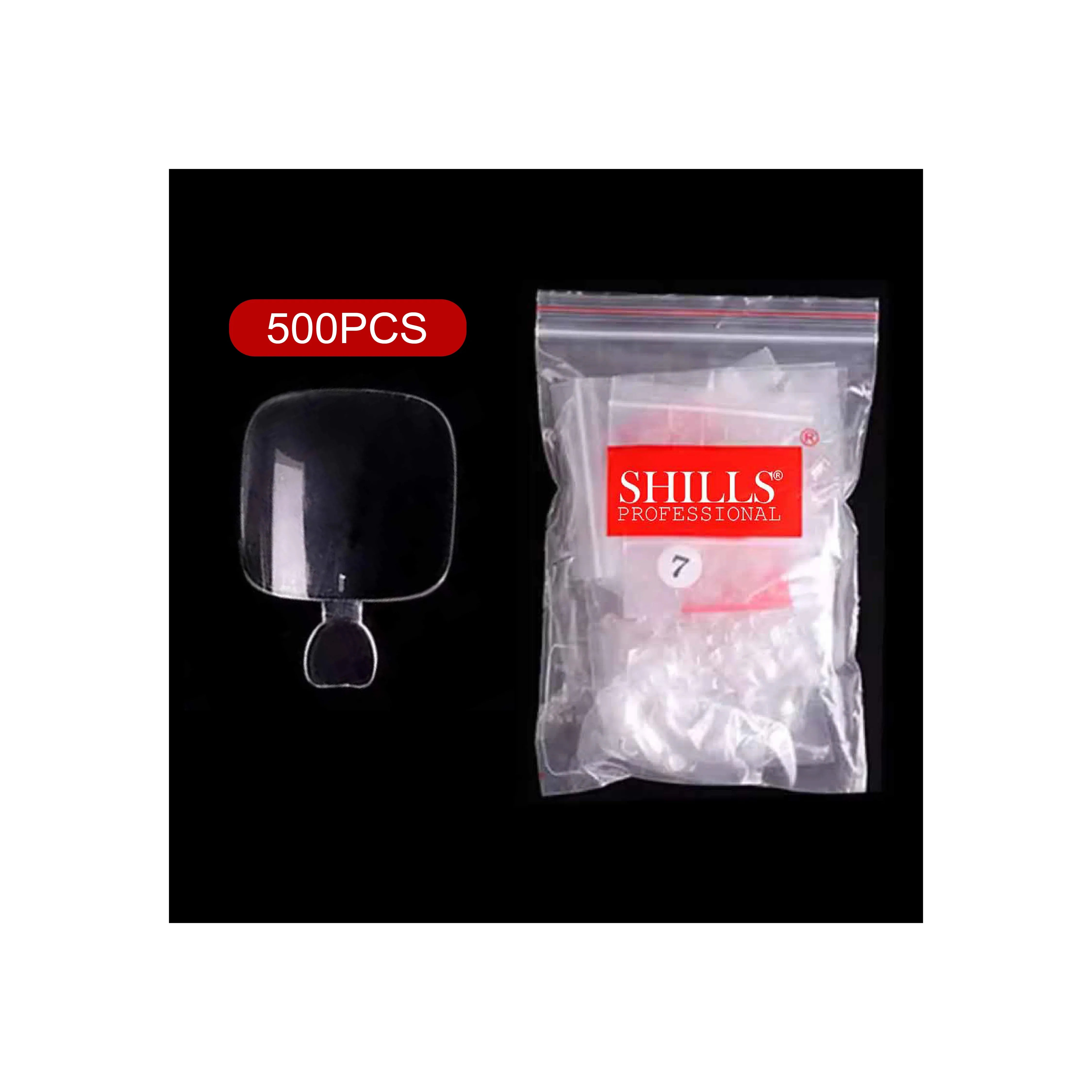 PKT 500pcs Toenails Tips Clear - Shills Professional