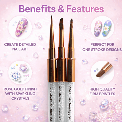 One Stroke Brush Set - Shills Professional