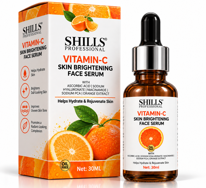 Shills Professional Vitamin-C Skin Brightening Face Serum – 30ml