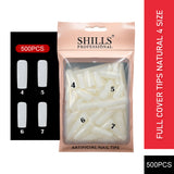 PKT 500pcs Nail Art Tips 4 Size