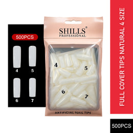 PKT 500pcs Nail Art Tips 4 Size