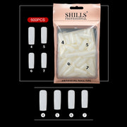 PKT 500pcs Nail Art Tips 4 Size