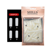 PKT 500pcs Nail Art Tips 4 Size