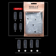 PKT 500pcs Nail Art Tips 4 Size