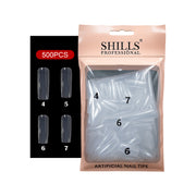 PKT 500pcs Nail Art Tips 4 Size