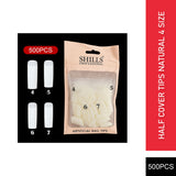 PKT 500pcs Nail Art Tips 4 Size