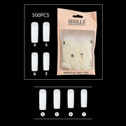 PKT 500pcs Nail Art Tips 4 Size