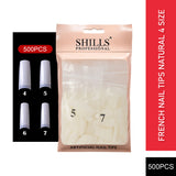 PKT 500pcs Nail Art Tips 4 Size