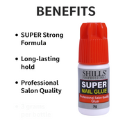 5pcs Super Nail Glue